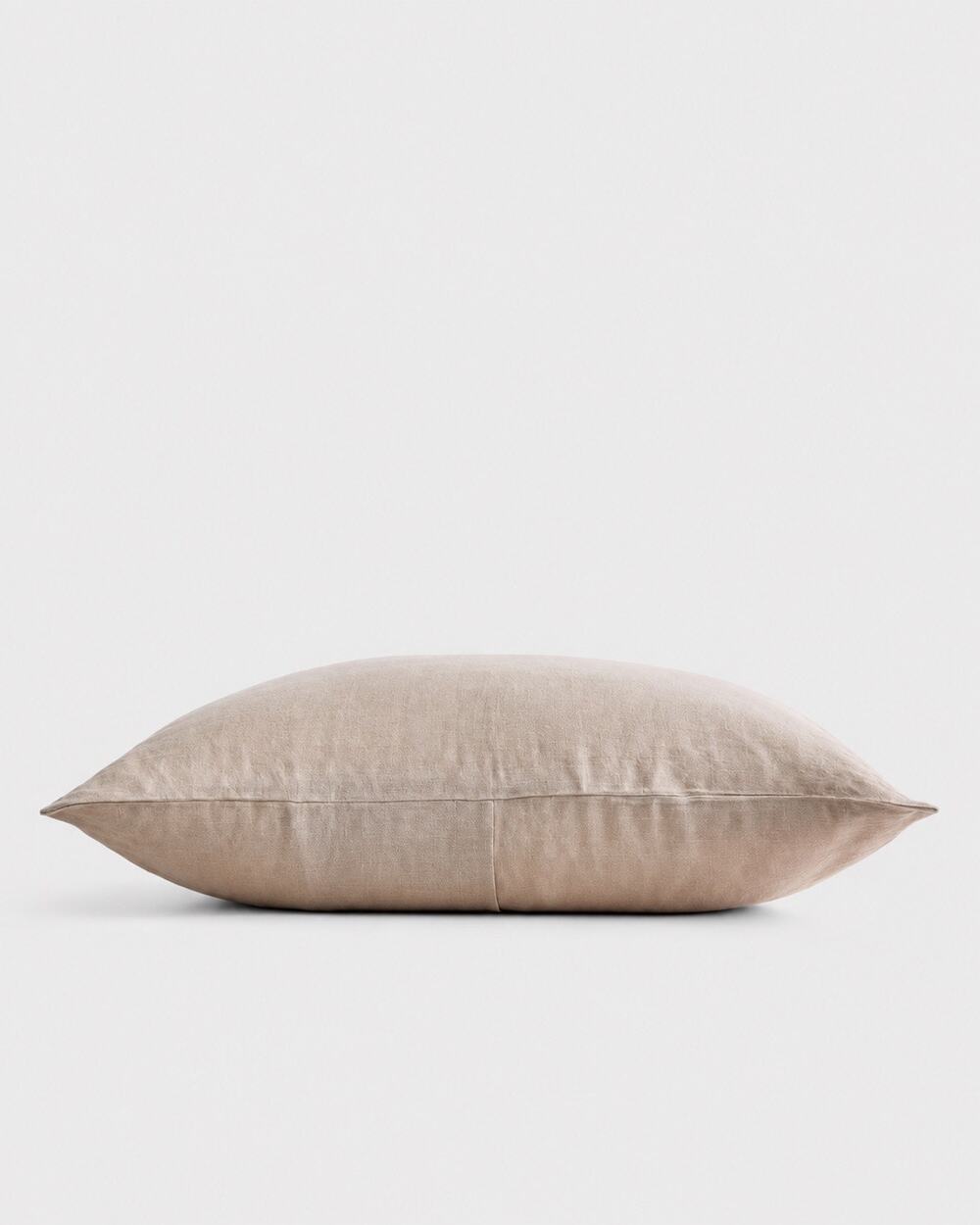 Quince European Linen Standard Sham Toffee NWOT Single